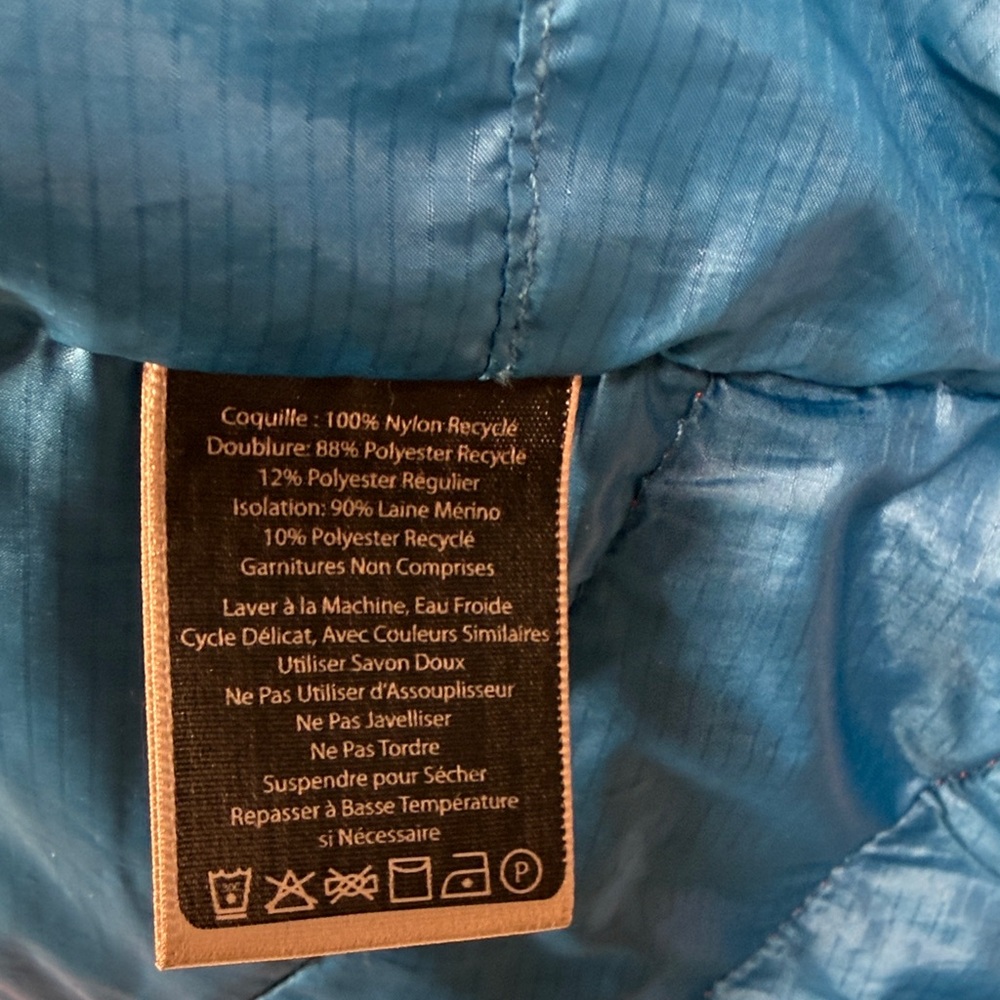 IBEX Wool Aire Men’s Light Weight Puffer Jacket Rust Quilted Puffer Jacket SZ M - Picture 6 of 8